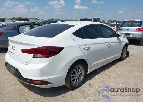 2020 Hyundai Elantra Eco из США, поврежденный, VIN 5NPD94LA2LH599767